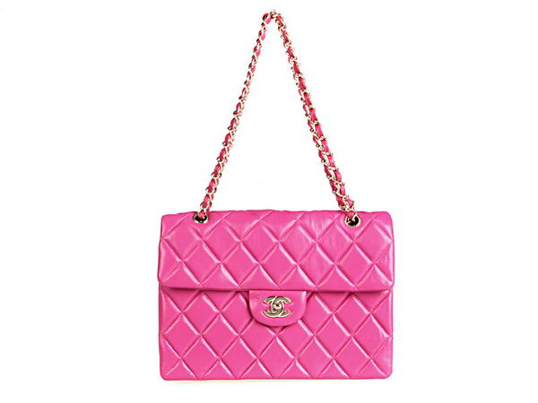 AAA Chanel Classic Flap Bag Lambskin Leather 2215 Rosy Knockoff